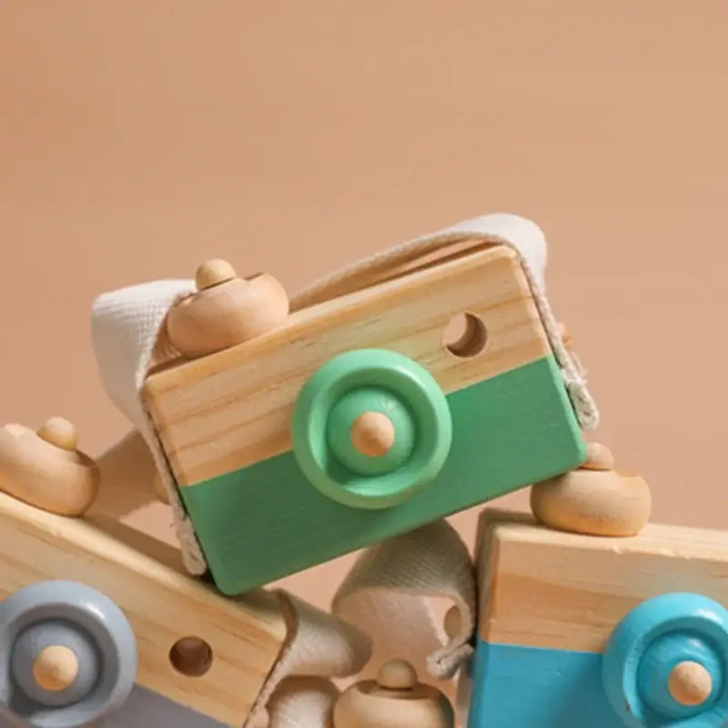Littlelens | Eerste Stap Naar Fotografie - Houten Speelgoedcamera