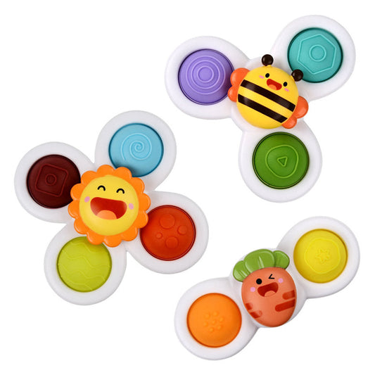 Stickspin | Draaiplezier Op Elk Oppervlak - Draaibaar Zuignapspeelgoed