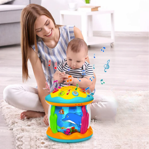 Sparkledrum | Magische Kleuren En Klanken - Montessori Speeltrommel