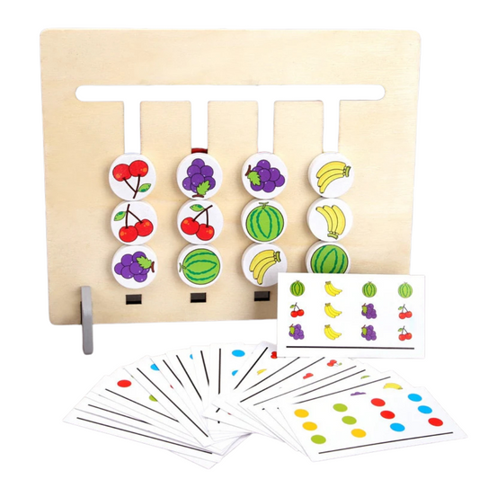 Timberlogic | Speels Leren Redeneren - Montessori Houten Sorteerpuzzel