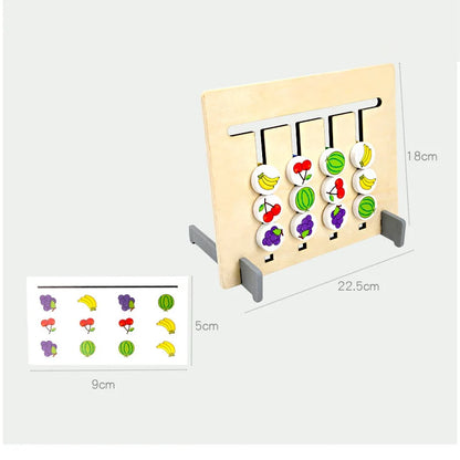 Timberlogic | Speels Leren Redeneren - Montessori Houten Sorteerpuzzel