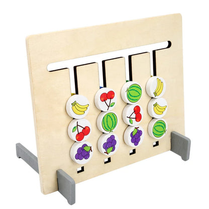 Timberlogic | Speels Leren Redeneren - Montessori Houten Sorteerpuzzel