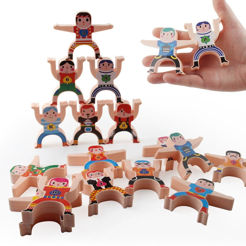 Tippytower | Evenwicht En Strategie - Houten Bouwspel