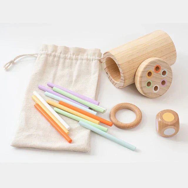 Matchsticks | Kleurrijk Leren En Balanceren - Educatief Houtspel