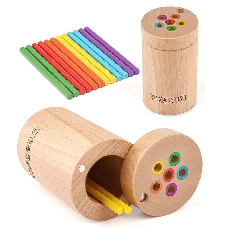 Matchsticks | Kleurrijk Leren En Balanceren - Educatief Houtspel