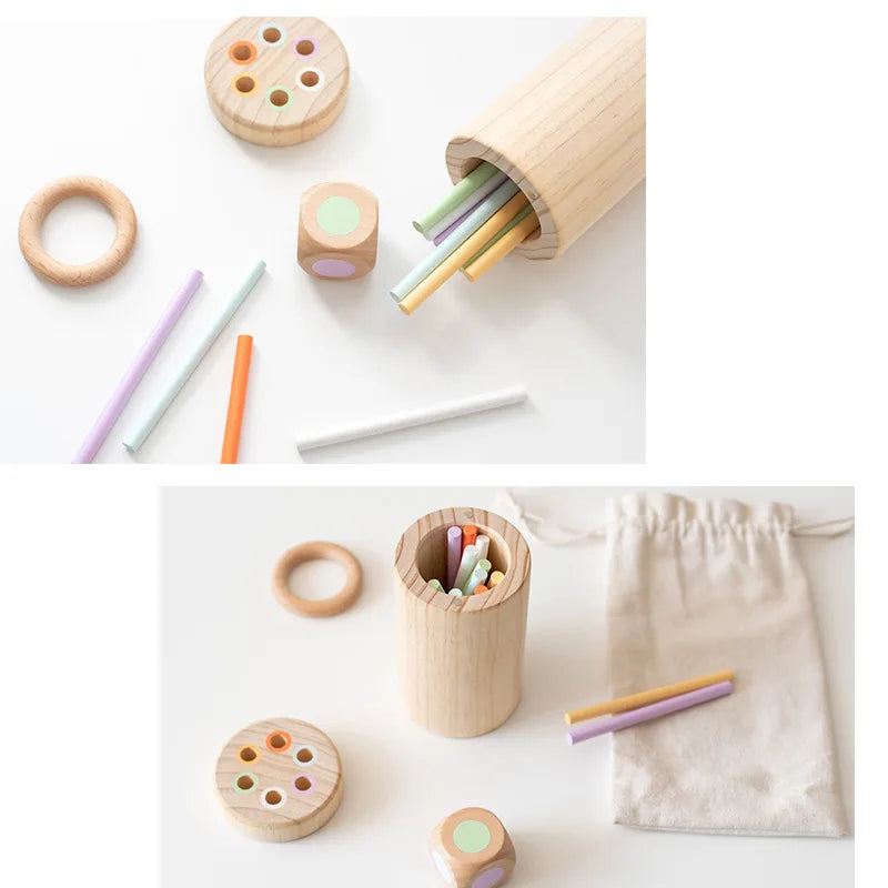 Matchsticks | Kleurrijk Leren En Balanceren - Educatief Houtspel