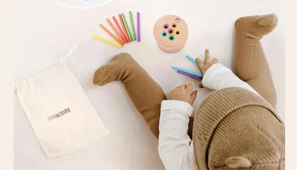 Matchsticks | Kleurrijk Leren En Balanceren - Educatief Houtspel