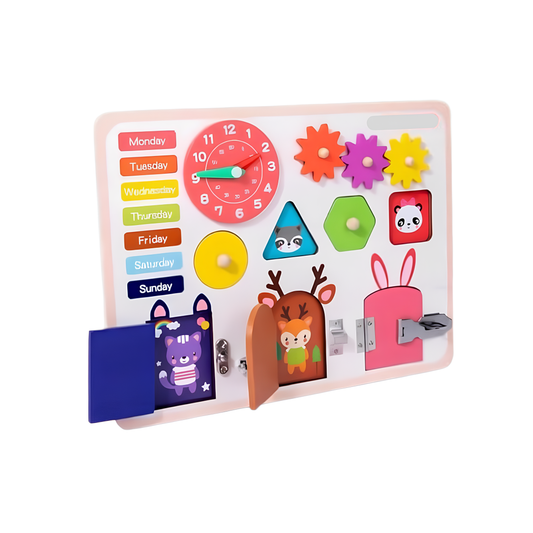 Exploreframe | Cognitief Leren Met Spel - Houten Activiteitenframe