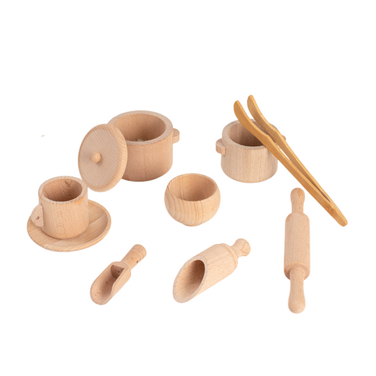 Kitchentots | Fantasievol Koken - Houten Keukenspeelgoed