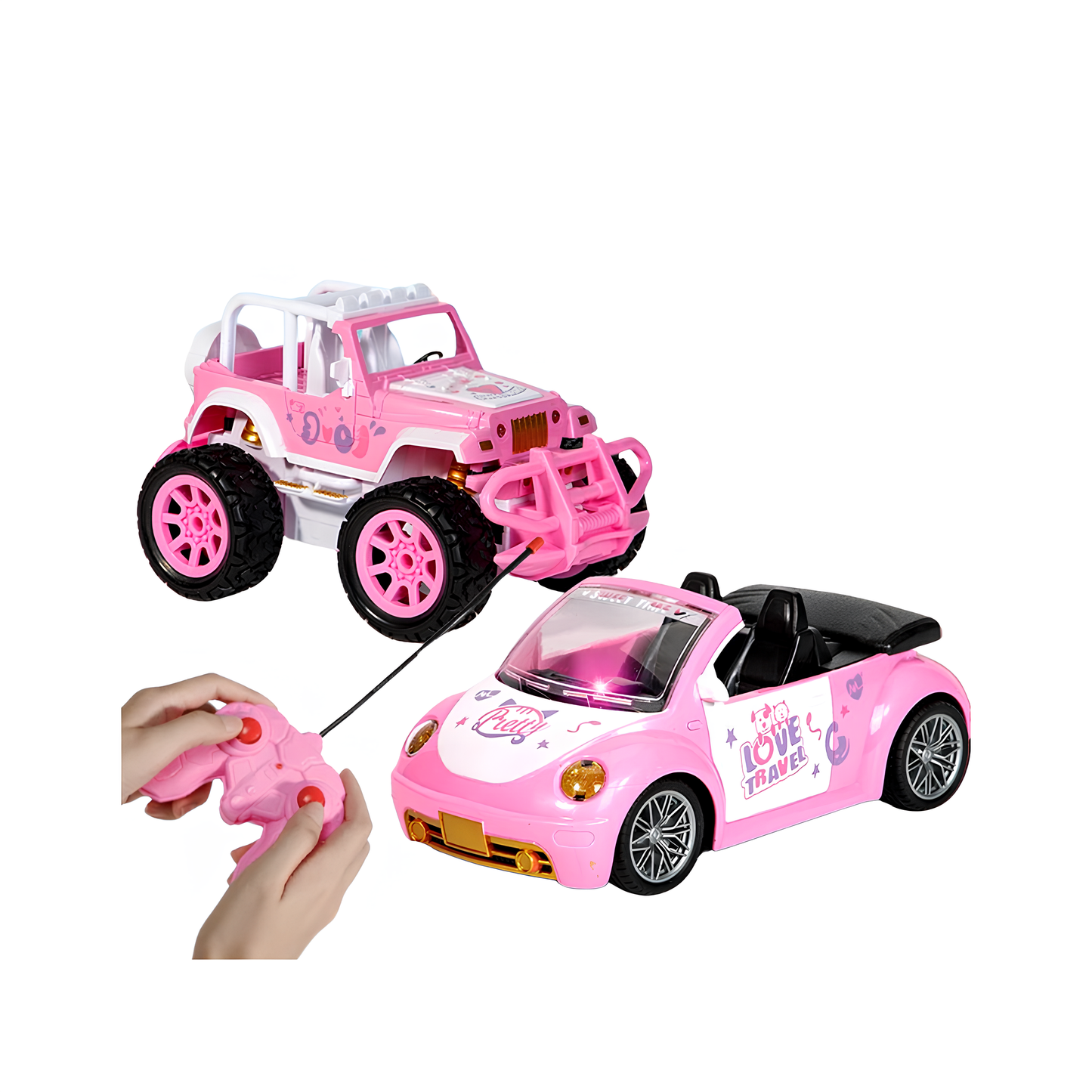 PinkRider | Stoere avonturen - Speelgoed RC Auto