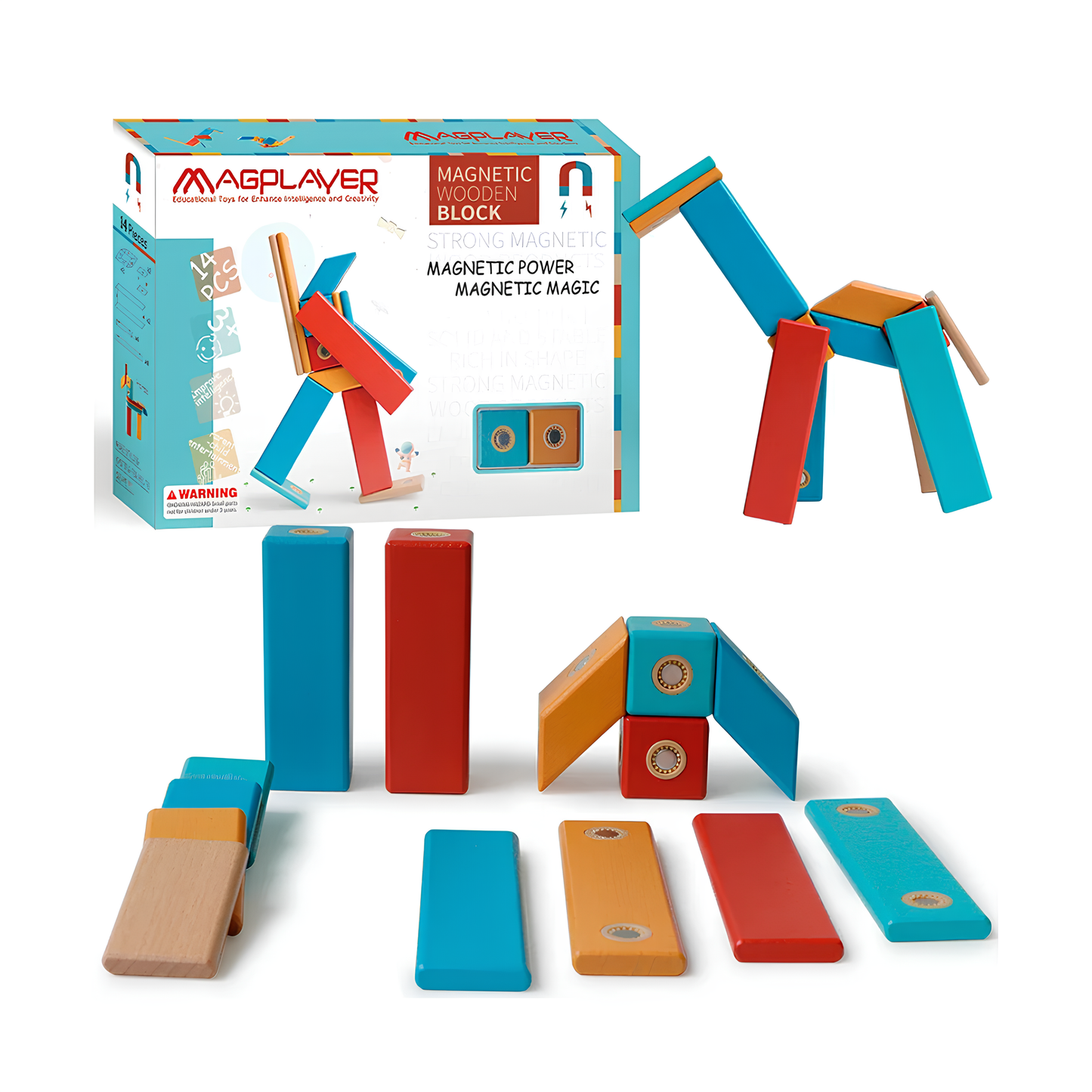 MagneticBuilder | Bouwen en creëren – Magnetisch bouwspeelgoed