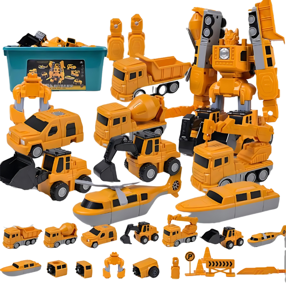 Magnabot | Creëer Bewegende En Roterende Figuren - Magnetische Robotconstructieset