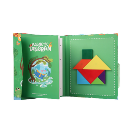 ShapeWise | Stimuleer logisch denken - Magnetische tangram puzzel