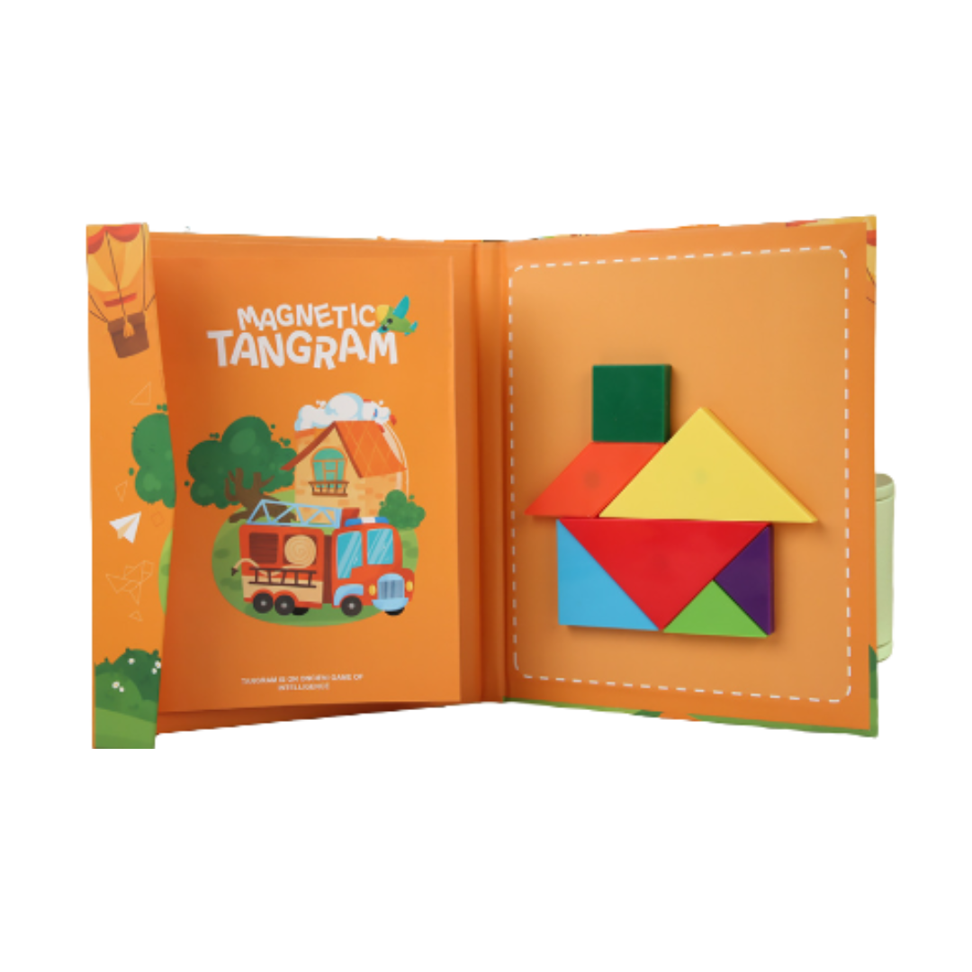 ShapeWise | Stimuleer logisch denken - Magnetische tangram puzzel