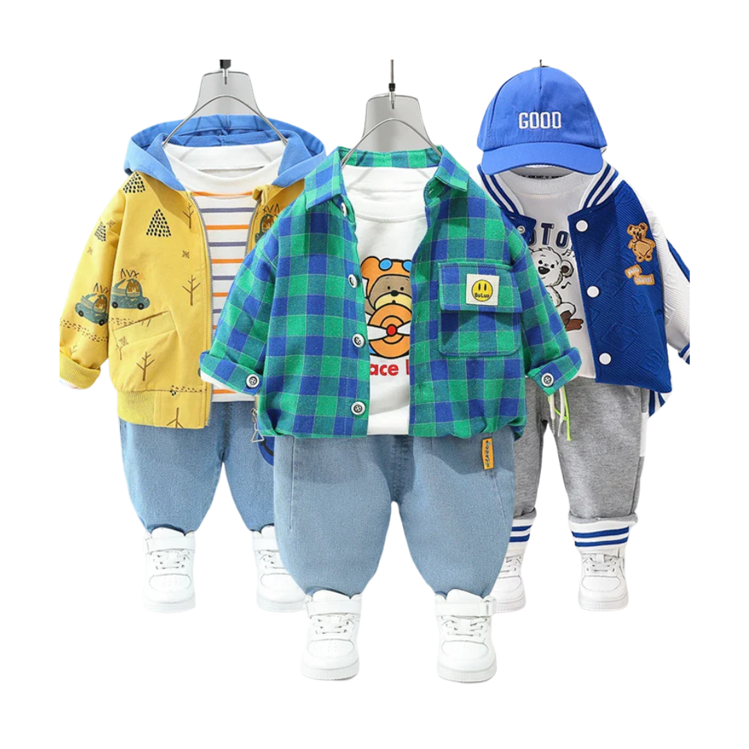 LittleLooks | Stijlvol én speelklaar - 3-delig outfitje