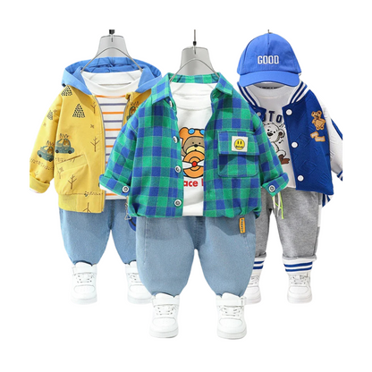 LittleLooks | Stijlvol én speelklaar - 3-delig outfitje