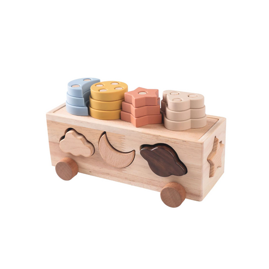 Sortiwood | Educatief Sorteren En Spelen - Houten Sorteerspel