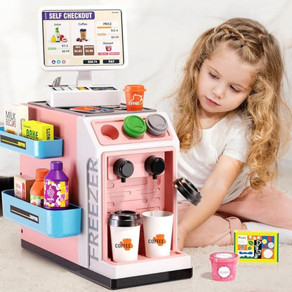 Minimart | Leren Tellen Met Winkeltje - Speelkassa