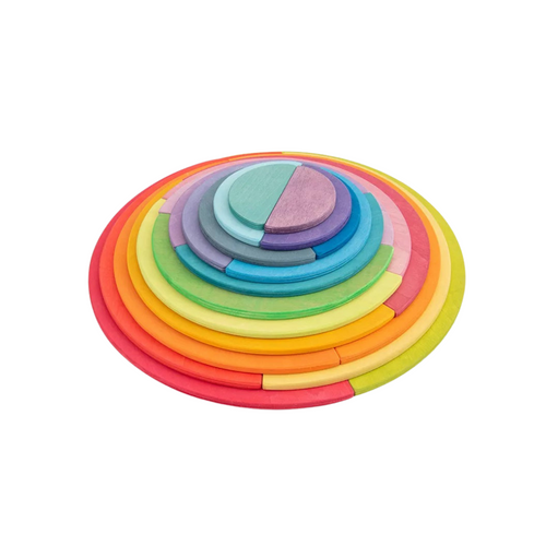 Colorwave | Kleurrijke Bogen En Bouwwerken - Educatief Houten Speelgoed