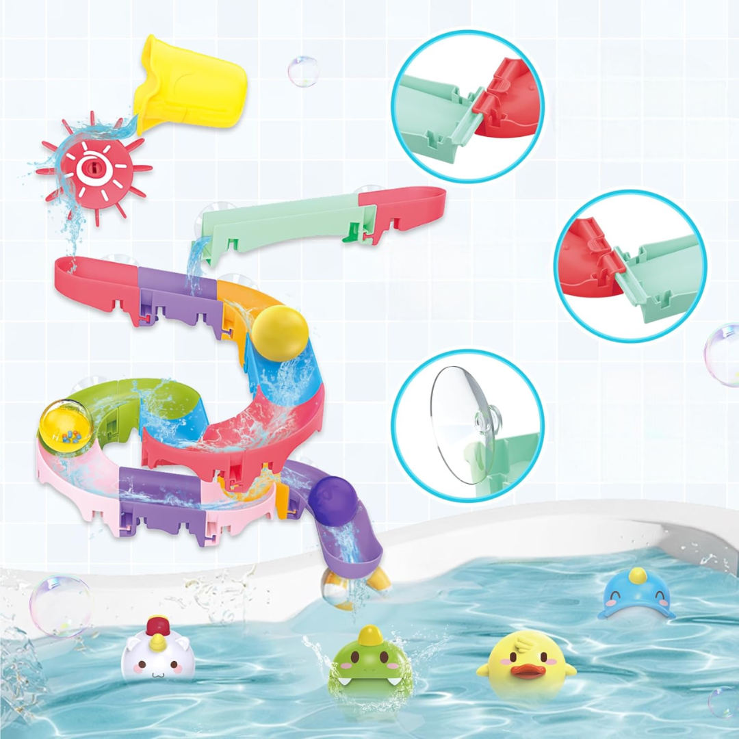 Duckslide | Waterbaan Met Vrolijke Eendjes - Badspeelgoed