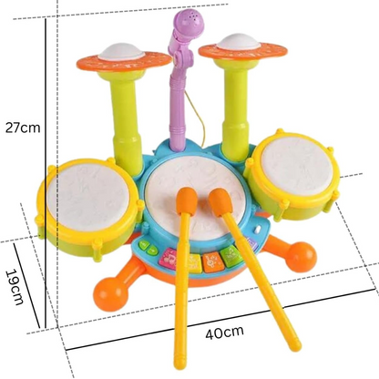 Beatdrum | Spelenderwijs Ritme Oefenen - Kinderdrumstel