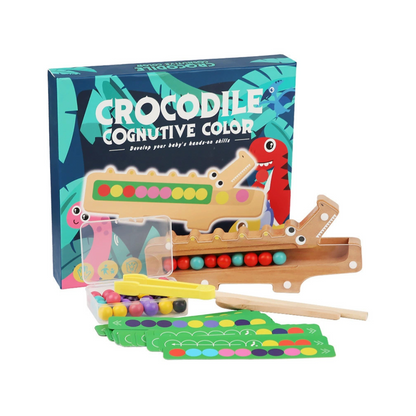 Croccolor | Kleurrijke Leerpret - Krokodillenspel