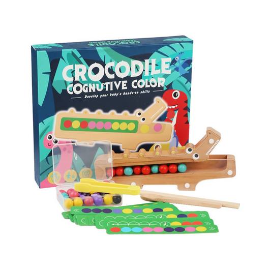 Croccolor | Kleurrijke Leerpret - Krokodillenspel