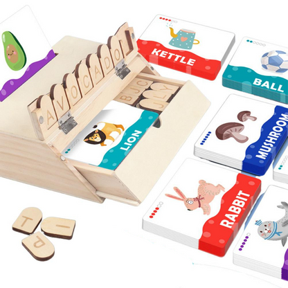 Spelltrail | Leren Spellen - Houten Woordenspel