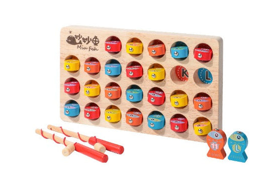 Catchwords | Leer Letters En Woorden - Houten Magnetische Visspel