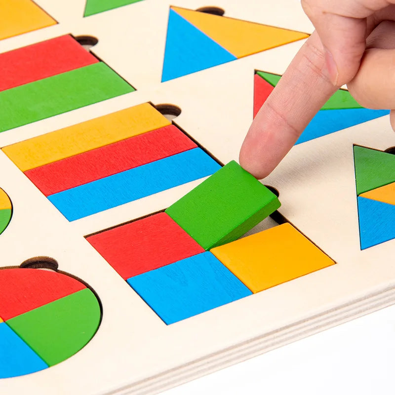 Puzzelsmart | Spelenderwijs Logisch Denken - Houten Puzzel