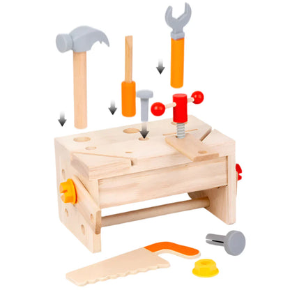 Dreambox | Bouwen Met Fantasie - Houten Gereedschapskit