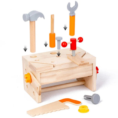 Buildbuddy | Spelenderwijs Timmeren En Klussen - Houten Gereedschapskist