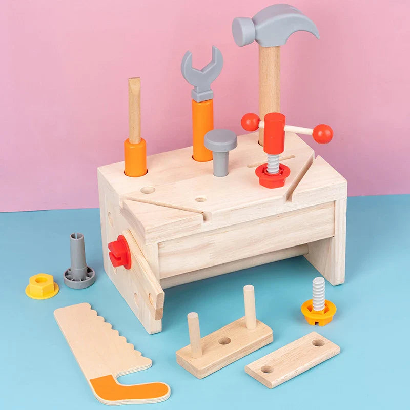 Buildbuddy | Spelenderwijs Timmeren En Klussen - Houten Gereedschapskist