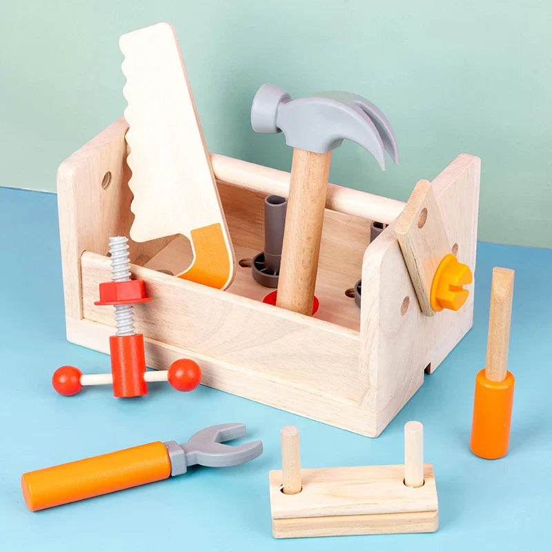 Buildbuddy | Spelenderwijs Timmeren En Klussen - Houten Gereedschapskist
