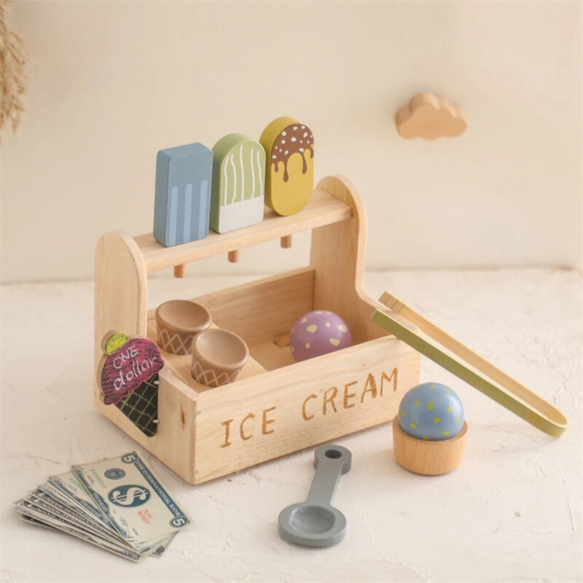 Frozen Delights | Rollen En Tellen Met Plezier - Educatieve Ijsjes Set