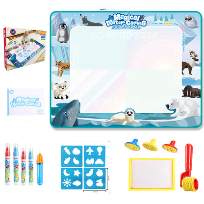 Doodlesplash | Kleur En Wis Eindeloos - Water Schildermat