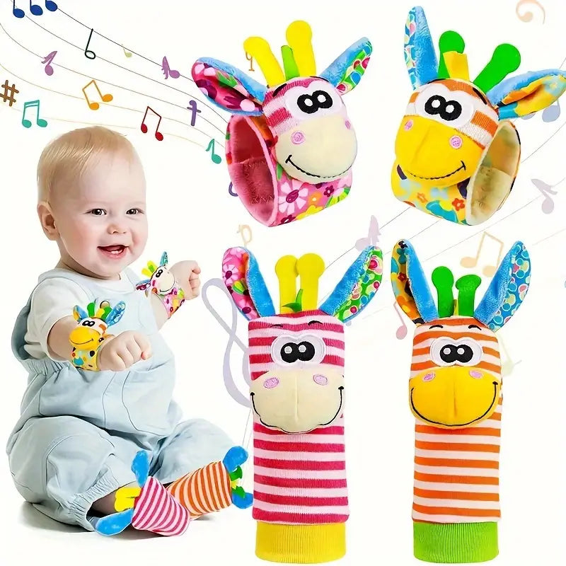 Happyfeet | Stimuleer Zintuigen Met Beweging - Babysokken