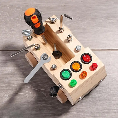 Woodiq | Intelligentie En Motoriek Stimuleren - Houten Speelgoedset