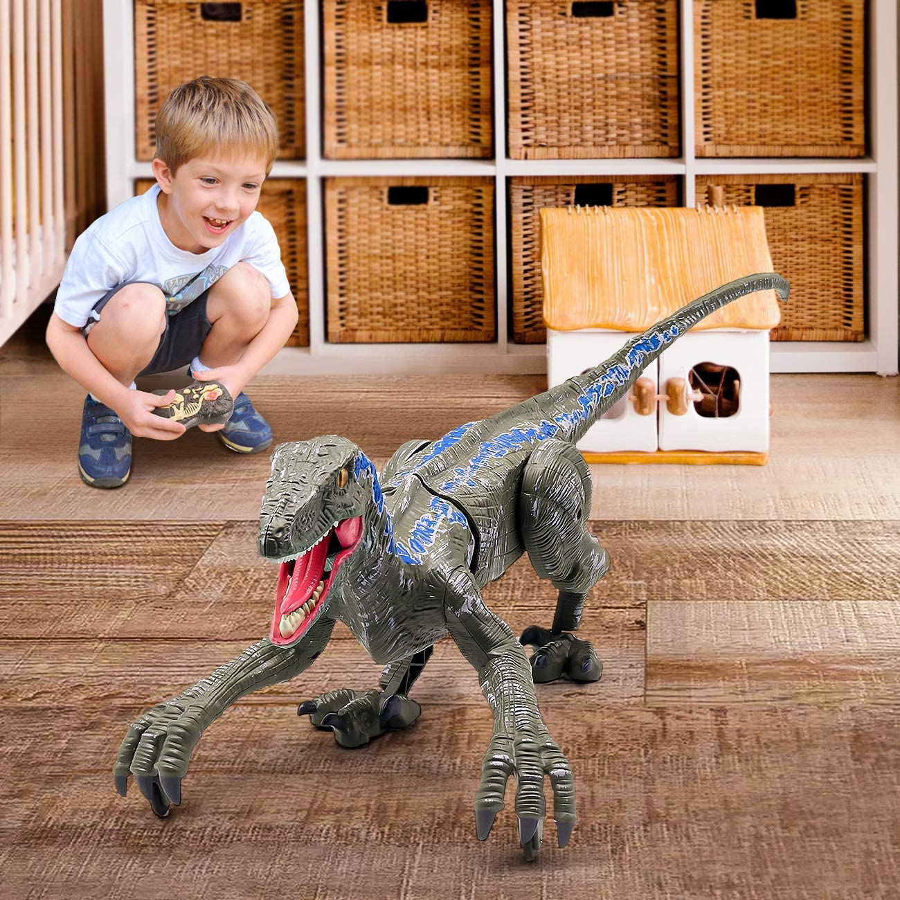 Robodino | Brullende En Bewegende Dino - Afstandsbedienbare Dinosaurus Speelgoed