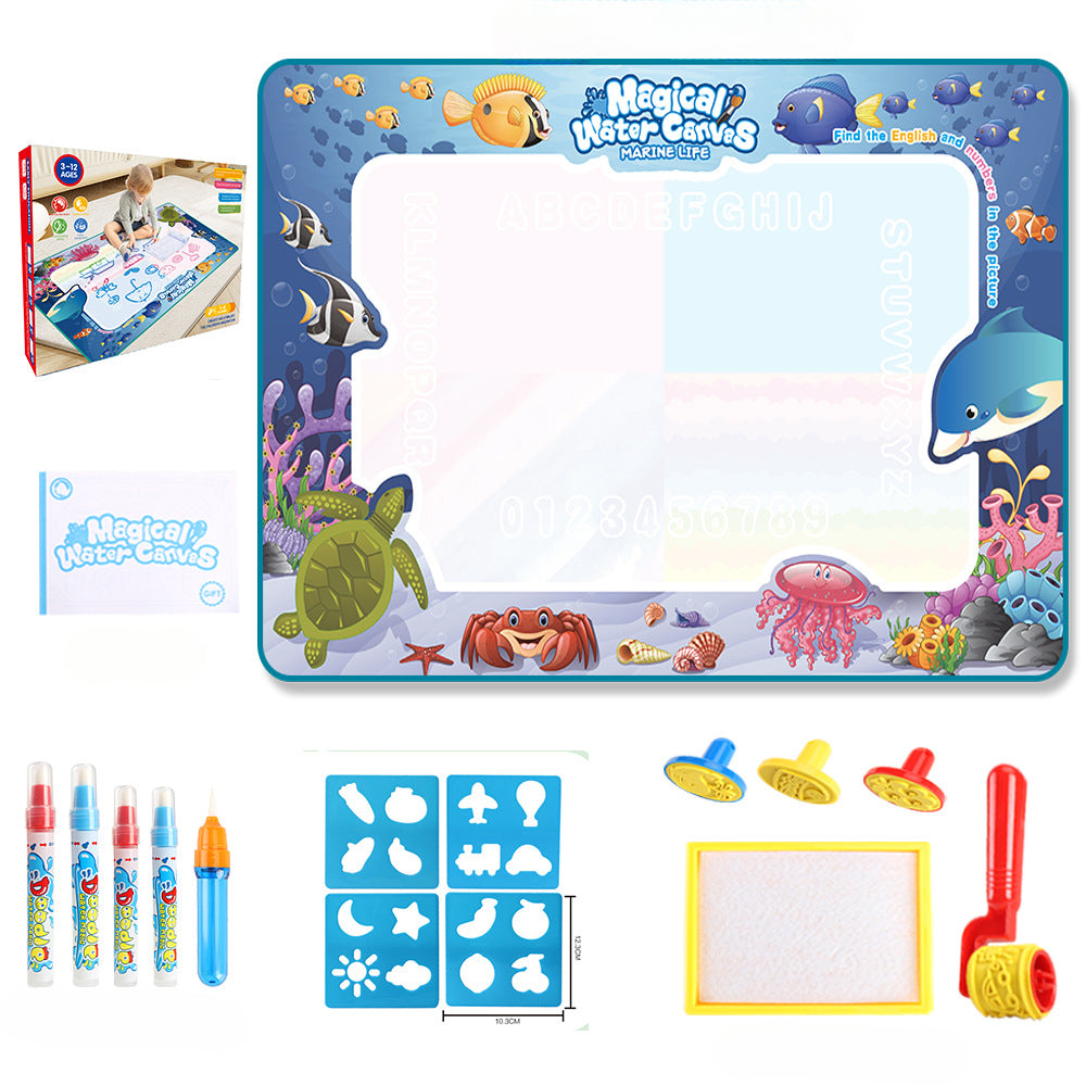 Doodlesplash | Kleur En Wis Eindeloos - Water Schildermat