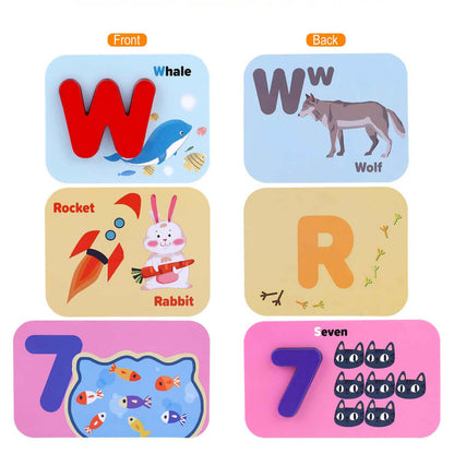 Educards | Leer En Speel Met Letters En Cijfers - Educatief Kaartspel