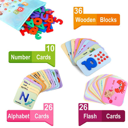Educards | Leer En Speel Met Letters En Cijfers - Educatief Kaartspel