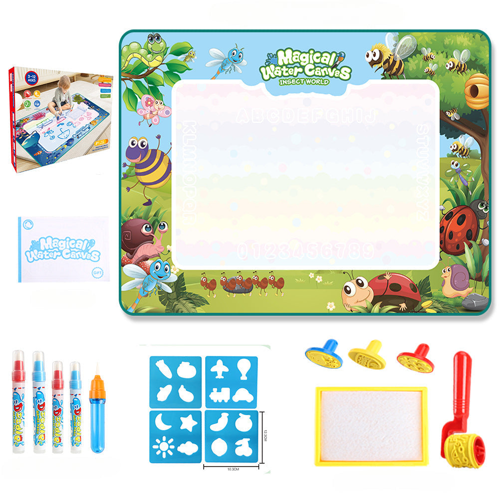 Doodlesplash | Kleur En Wis Eindeloos - Water Schildermat