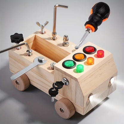 Woodiq | Intelligentie En Motoriek Stimuleren - Houten Speelgoedset