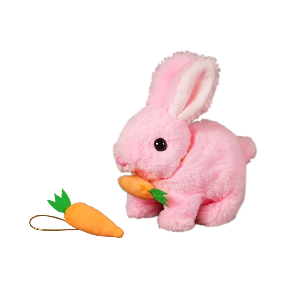 Pluche Konijn | Spring en straal