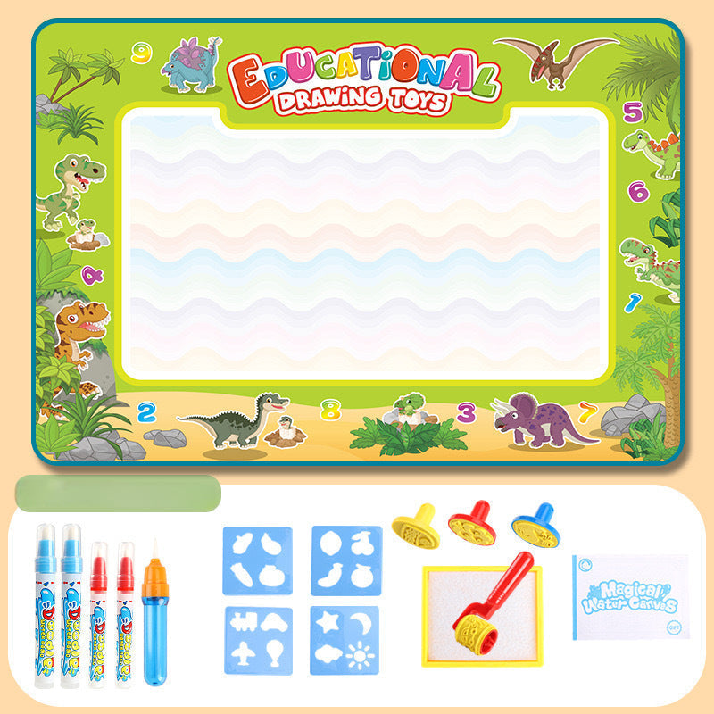 Doodlesplash | Kleur En Wis Eindeloos - Water Schildermat