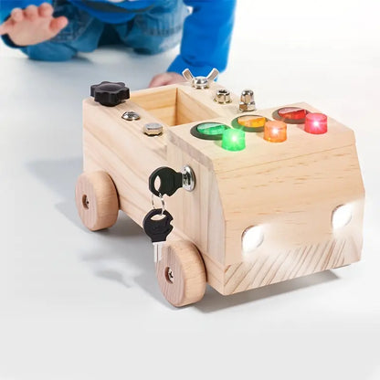 Woodiq | Intelligentie En Motoriek Stimuleren - Houten Speelgoedset