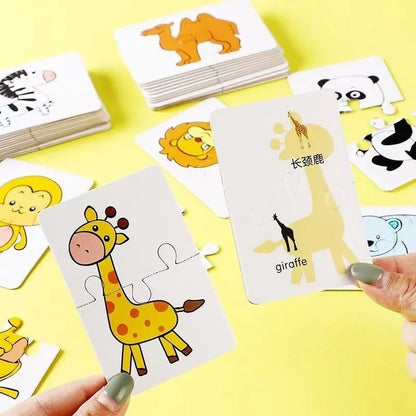 Brightmatch | Ontwikkel Geheugen En Vaardigheden - Educatieve Puzzelkaarten