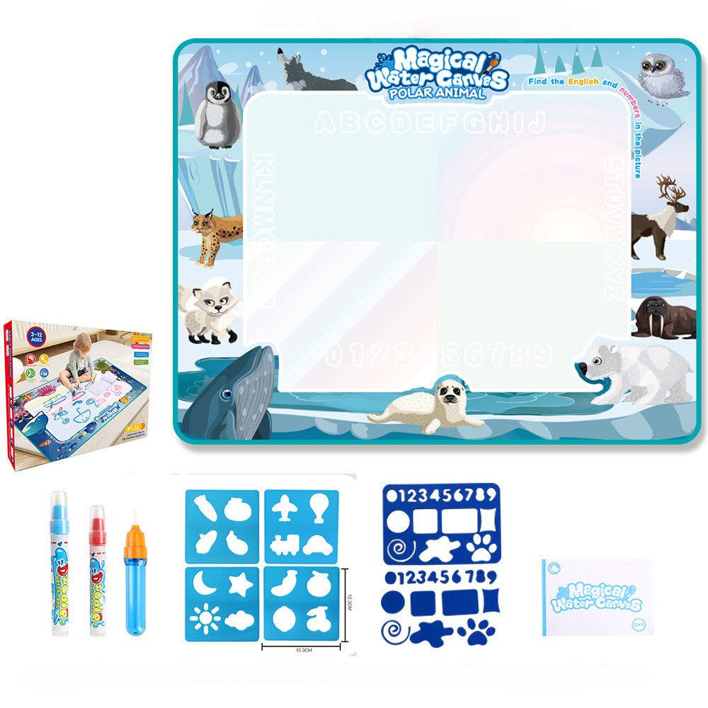 Doodlesplash | Kleur En Wis Eindeloos - Water Schildermat