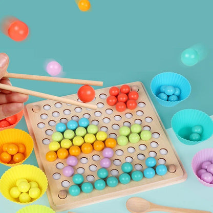 Rainbowsort | Leren Kleuren En Tellen - Houten Sorteerbord